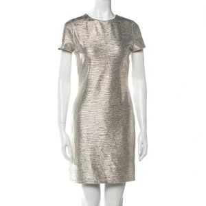 Alice + Olivia Crew Neck Mini Dress